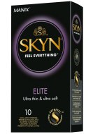 Kondomy bez latexu: Ultratenké kondomy bez latexu SKYN Elite (10 ks)