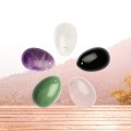Sada yoni vajíček z růženínu Rose Quartz Egg (S, M a L)