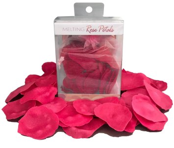 Rozpustné mýdlové lístky růží do koupele (40 g)