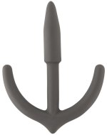 Kolíky do penisu (penis plugy): Silikonový kolík do penisu ve tvaru kotvy Sperm Stopper (8 mm)