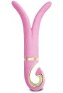 Dvojité a trojité vibrátory: Luxusní dvojitý vibrátor Gvibe 3 Candy Pink