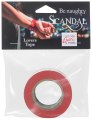Scandal tenká páska na bondage Lovers Tape (červená)