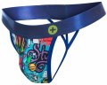 Pestrobarevná pánská tanga Hipster Thong