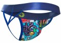 Pestrobarevná pánská tanga Hipster Thong