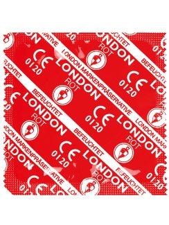 Kondomy na váhu - Durex LONDON jahoda (1 dkg)