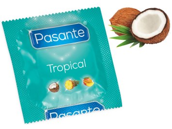 Kondomy na váhu - Pasante Tropical Coconut (1 dkg)