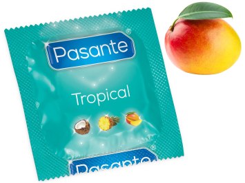 Kondomy na váhu - Pasante Tropical Mango (1 dkg)