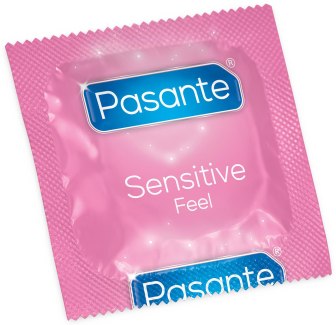 Kondomy na váhu - Pasante Sensitive Feel - ultratenký (1 dkg)