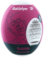 Masturbátory bez vibrací (honítka) - pro muže: Masturbační vajíčko Bubble (Satisfyer)