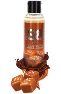 Lubrikační gely s příchutí, na orální sex: Lubrikační/masážní gel S8 4-in-1 Chocolate Salted Caramel Lava Cake