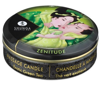 Masážní svíčka Zenitude Exotic Green Tea (Shunga)