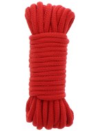 Bondage lana pro BDSM hrátky: Červené lano na bondage Hidden Desire (10 m)