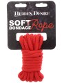 Červené lano na bondage Hidden Desire (5 m)