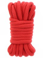 Bondage lana pro BDSM hrátky: Červené lano na bondage Hidden Desire (5 m)