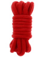 Bondage lana pro BDSM hrátky: Červené lano na bondage Hidden Desire (3 m)