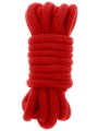 Červené lano na bondage Hidden Desire (3 m)