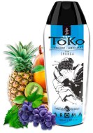 Lubrikační gely s příchutí, na orální sex: Ochucený lubrikační gel Shunga Toko Aroma Exotic Fruits