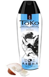 Ochucený lubrikační gel Shunga Toko Aroma Coconut Water