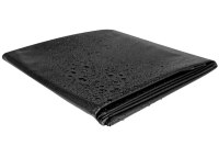 Lakované ložní prádlo (lack, vinyl): Měkčené PVC prostěradlo v černé barvě JoyDivision (180 x 260 cm)
