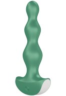 Anální kuličky, korále, řetězy: Vibrační anální kuličky Lolli Plug 2 Green (Satisfyer)