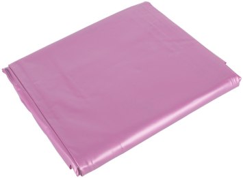Lakované vinylové prostěradlo v růžové barvě (Fetish Collection)