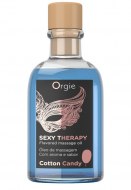 Erotické masážní oleje: Slíbatelný masážní set Sexy Therapy Cotton Candy (100 ml)