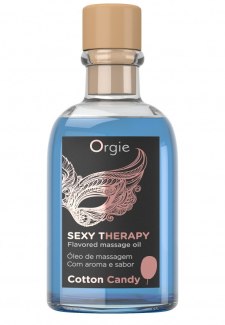 Slíbatelný masážní set Sexy Therapy Cotton Candy (100 ml)