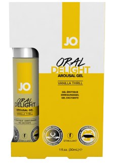 Chladivý gel na orální sex System JO Oral Delight Vanilla Thrill (30 ml)