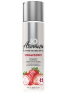 Erotické masážní oleje: Masážní olej System Jo Aromatix Strawberry (120 ml)
