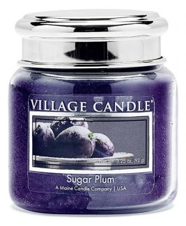 Vonná svíčka Village Candle (sladká švestka, 92 g)