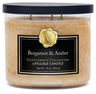 Vonná svíčka Village Candle  (bergamot a ambra, 396 g)