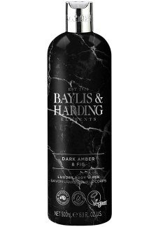 Sprchový gel Baylis & Harding (tmavá ambra a fík)