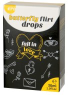 Afrodiziaka pro ženy: Afrodiziakální kapky pro ženy i muže Butterfly Flirt Drops (30 ml)