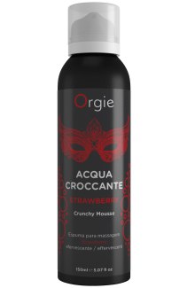 Šumivá masážní pěna Orgie Acqua Croccante (jahoda)