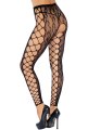 Punčochové kalhoty s leopardím vzorem a sexy otvory (Leg Avenue)