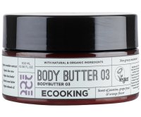 Tělová másla: Tělové máslo Ecooking – jasmín, grapefruit a pomerančový květ