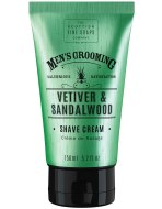 Holení pro muže: Pánský krém na holení Scottish Fine Soaps (vetiver a santalové dřevo)