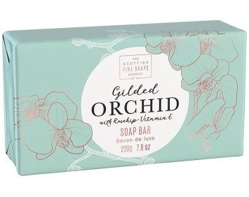Tuhé mýdlo Scottish Fine Soaps (pozlacená orchidej)