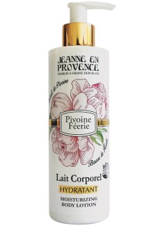 Hydratační tělové mléko Jeanne en Provence (pivoňka)