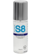 Chladivé a tlumivé lubrikační gely: Chladivý vodní lubrikační gel S8 Cooling (125 ml)