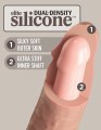 Strapon set Deluxe Silicone Body Dock Kit (King Cock Elite by Pipedream)