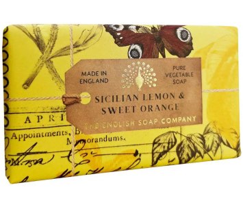 Luxusní tuhé mýdlo English Soap Company (citron a pomeranč)