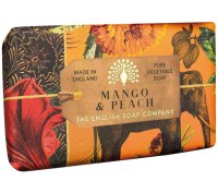 Tuhá mýdla: Luxusní tuhé mýdlo English Soap Company (mango a broskev)
