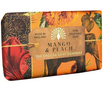 Luxusní tuhé mýdlo English Soap Company (mango a broskev)
