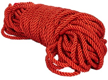 Scandal lano na bondage (30 m, červené)