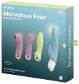 Erotický set vibrátorů a pulzátoru Marvelous Four (Satisfyer)