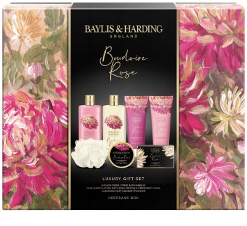 Sada kosmetiky Baylis & Harding (růže, 7 ks)