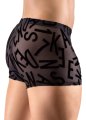Průsvitné pánské boxerky s designovým potiskem (Svenjoyment)