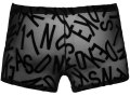 Průsvitné pánské boxerky s designovým potiskem (Svenjoyment)