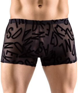 Průsvitné pánské boxerky s designovým potiskem (Svenjoyment)
